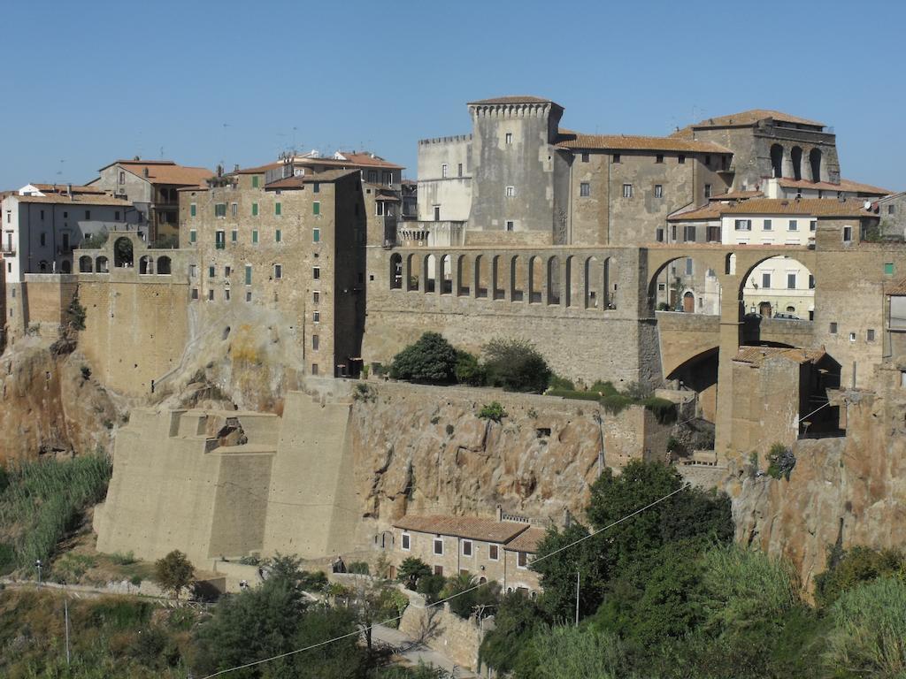 La Casa Del Ghetto Leilighet Pitigliano Eksteriør bilde